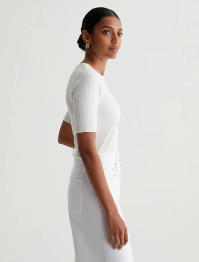 Shop Ag Jeans Astley Top In White