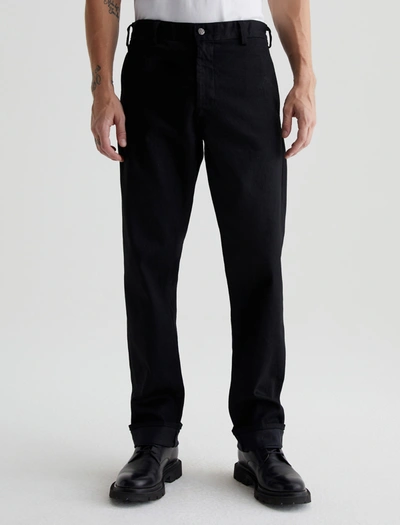 Shop Ag Jeans Lochlan Selve Trouser In Black