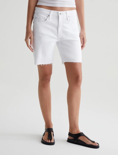 Shop Ag Jeans Ex-boyfriend Short In White