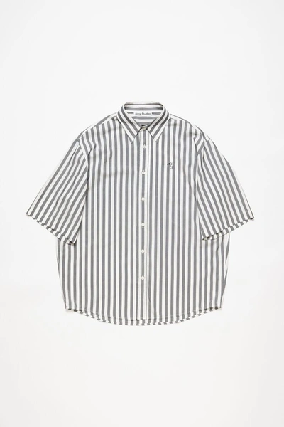 Shop Acne Studios Fn-mn-shir000777 - Shirts Clothing In J83 Black/white