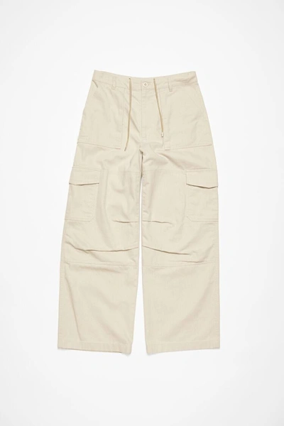 Shop Acne Studios Fn-mn-trou000944 - Trousers Clothing In Aef Ivory White