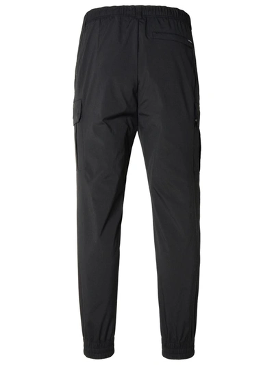Shop Duvetica 'roci' Black Polyester Trousers