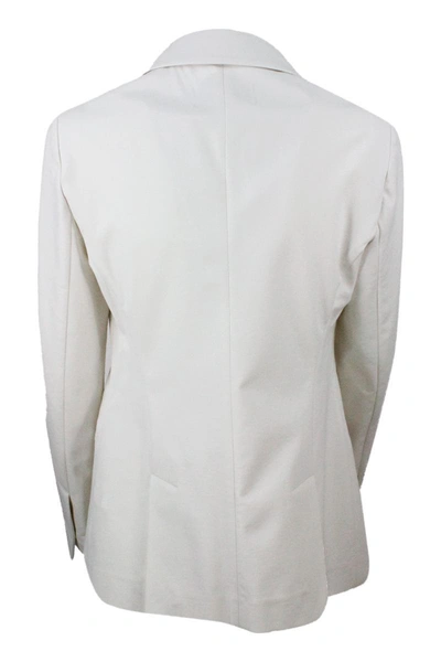 Shop Fabiana Filippi Jackets In White