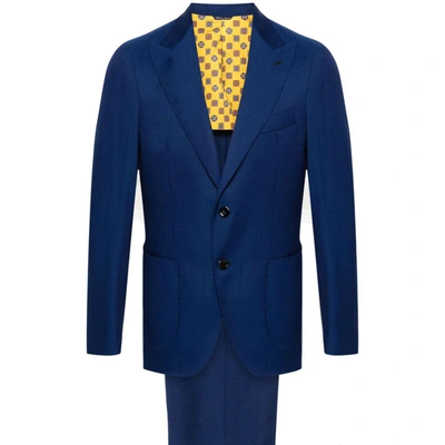 Shop Gabo Napoli Suits In Blue