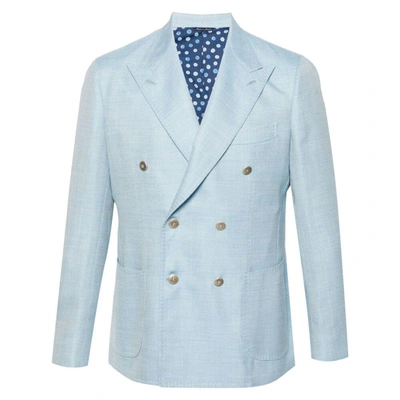 Shop Gabo Napoli Jackets In Blue
