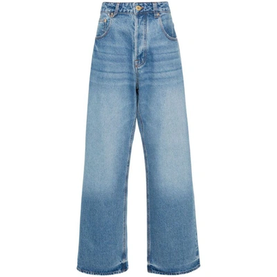 Shop Jacquemus Jeans In Blue