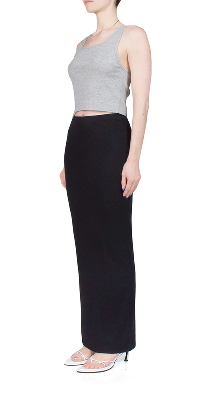 Éterne Emma Jersey Maxi Skirt In Black