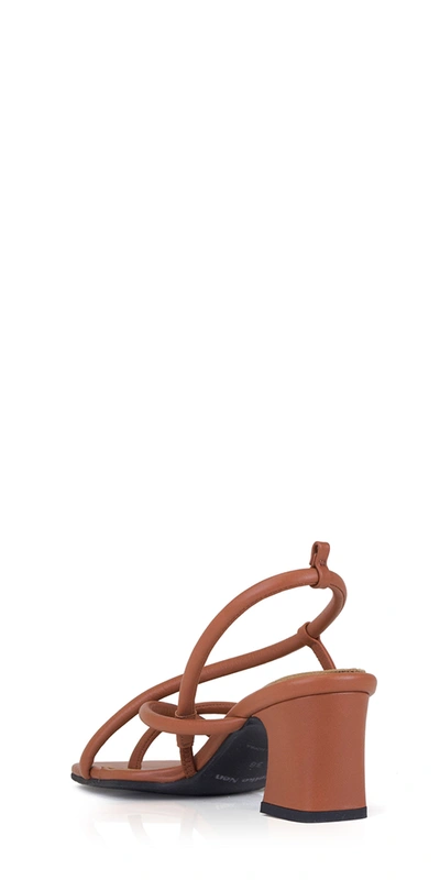 Reike Nen Gaji Leather Sandals Brown