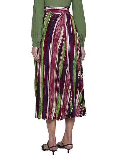 Shop Diane Von Furstenberg Skirts In Reeds Pink