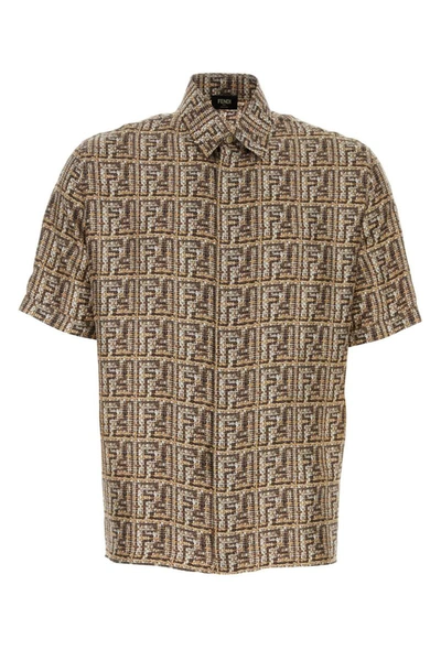 Shop Fendi Shirts In Printed