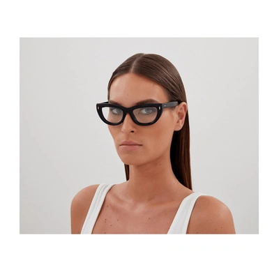 Shop Gucci Gg1521o Linea Rivets Eyeglasses