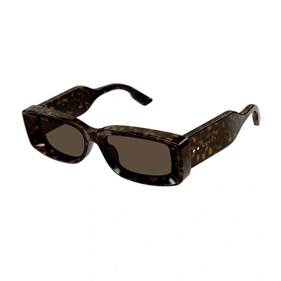 Gucci Rectangular Frame Sunglases