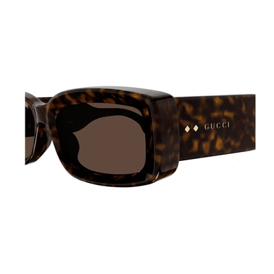 Gucci Rectangular Frame Sunglases