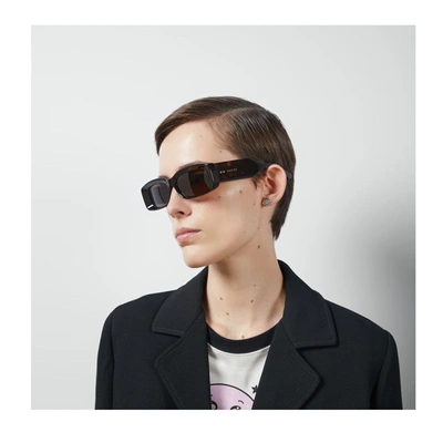Gucci Rectangular Frame Sunglases