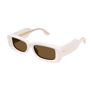 Shop Gucci Gg1528s  Linea Rivets Sunglasses