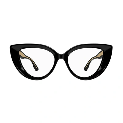 Shop Gucci Gg1530o Linea Rivets Eyeglasses