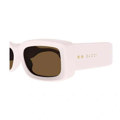 Shop Gucci Gg1528s  Linea Rivets Sunglasses