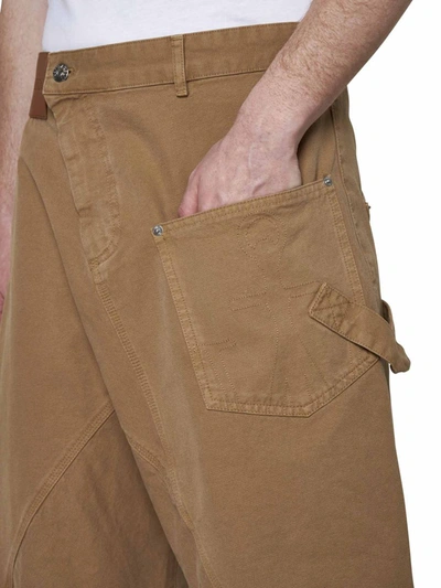 Shop Jw Anderson Shorts In Beige