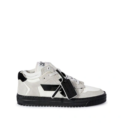 Shop Off-white Sneakers In Grey/white