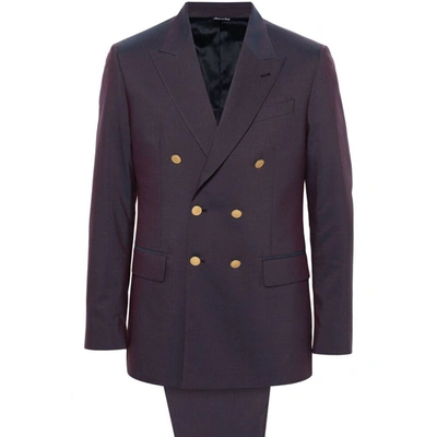 Shop Reveres 1949 Suits In Purple/blue
