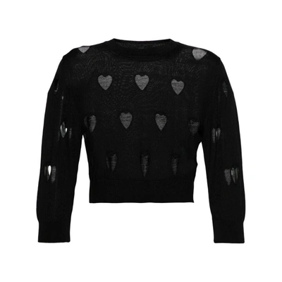 Shop Simone Rocha Sweaters In Black