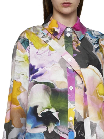 Shop Stine Goya Shirts In Liquified Orchid