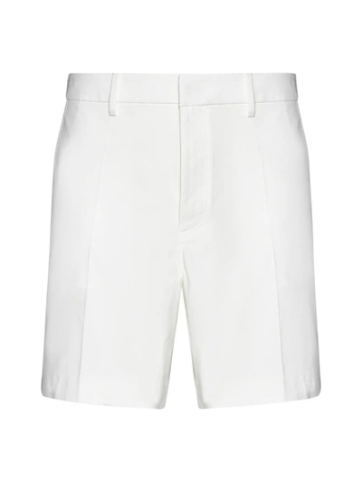 Shop Valentino Shorts In Ivory