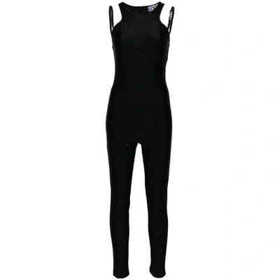 Shop Versace Jeans Couture Jumpsuits In Black