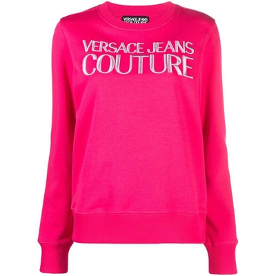 Shop Versace Jeans Couture Sweatshirts In Pink