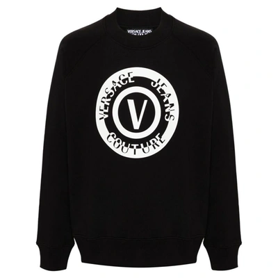 Shop Versace Jeans Couture Sweatshirts In Black