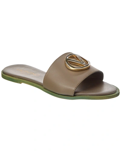 Shop Valentino By Mario Valentino Bugola Leather Sandal In Green