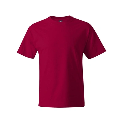Shop Hanes Beefy-t T-shirt In Pink