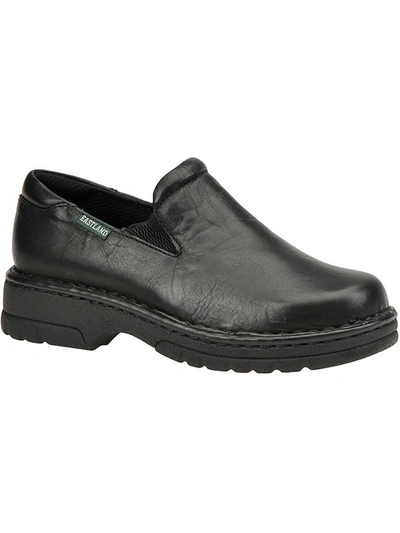 Shop Eastland Newport Mens Leather Slip On Loafers In Black