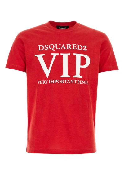Shop Dsquared2 Dsquared T-shirt In Red