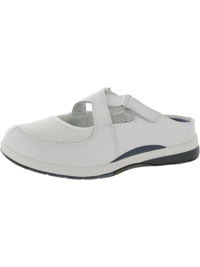Shop Drew Constellation Womens Leather Lifestyle Slip-on Sneakers In White