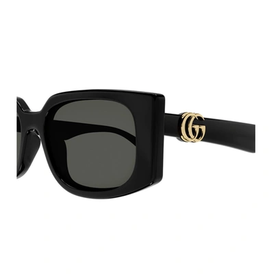 Shop Gucci Gg1534s Linea Gg Logo Sunglasses