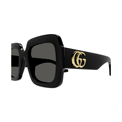 Shop Gucci Gg1547s Linea Gg Logo Sunglasses