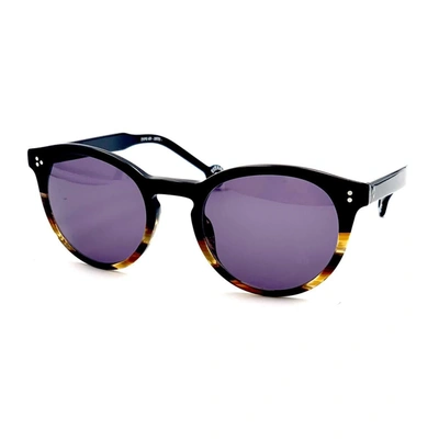 Shop Hally & Son Hs607s Sunglasses In Black