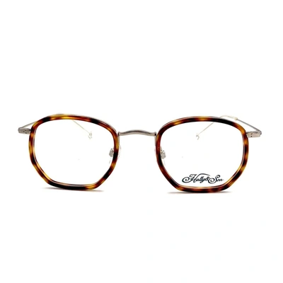 Shop Hally & Son Hs635 Eyeglasses In Havana