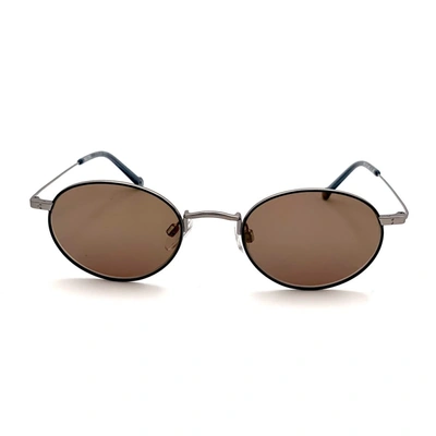 Shop Hally & Son Hs637s Sunglasses In Black