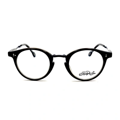 Shop Hally & Son Hs664 Eyeglasses In Black