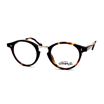 Shop Hally & Son Hs664 Eyeglasses In Havana