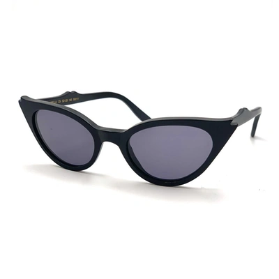 Shop Illesteva Isabella Sunglasses In Black