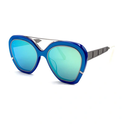 Shop Irresistor La Isla Bonita Sunglasses In Blue