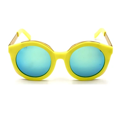 Shop Irresistor Pop Star Mc Sunglasses In Yellow