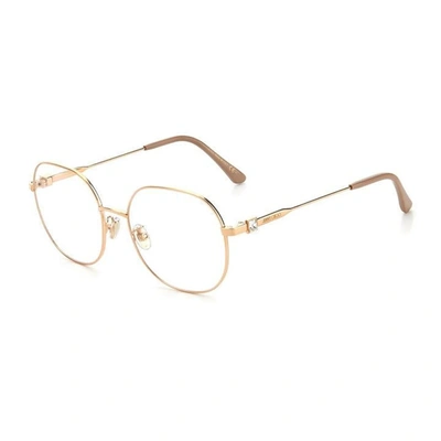Shop Jimmy Choo Jc305/g Eyeglasses In Rose Gold