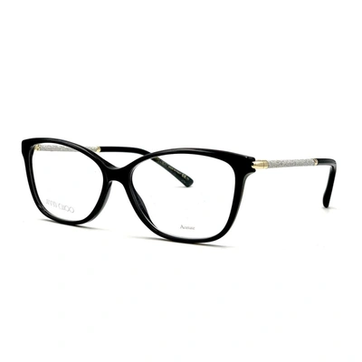Shop Jimmy Choo Jc320 Eyeglasses In Black