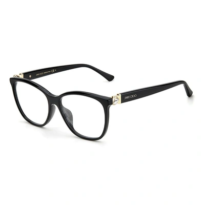 Shop Jimmy Choo Jc318/g Eyeglasses In Black