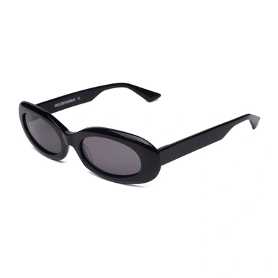 Shop Kreuzbergkinder Maddalena Sunglasses In Black
