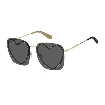 Shop Marc Jacobs Marc 493/s Sunglasses In Gold